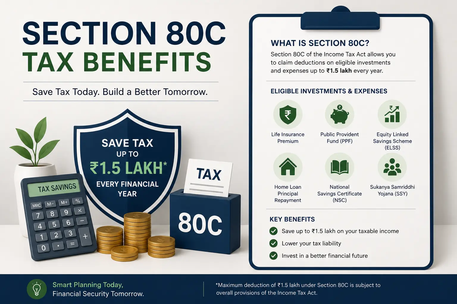Section 80C Benefits