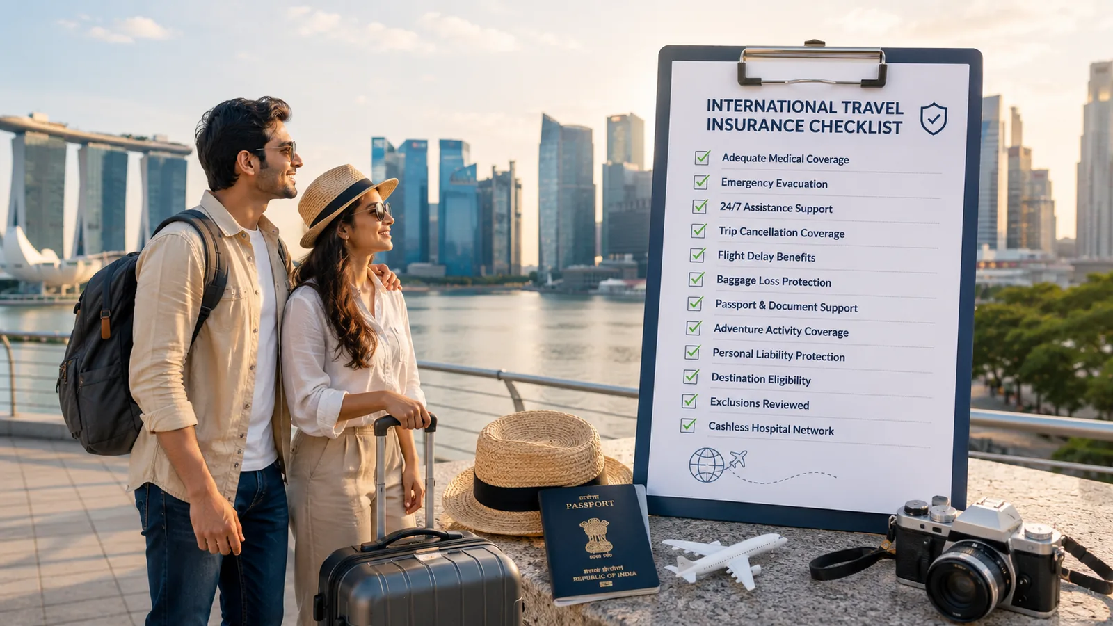 International Travel Insurance Checklist